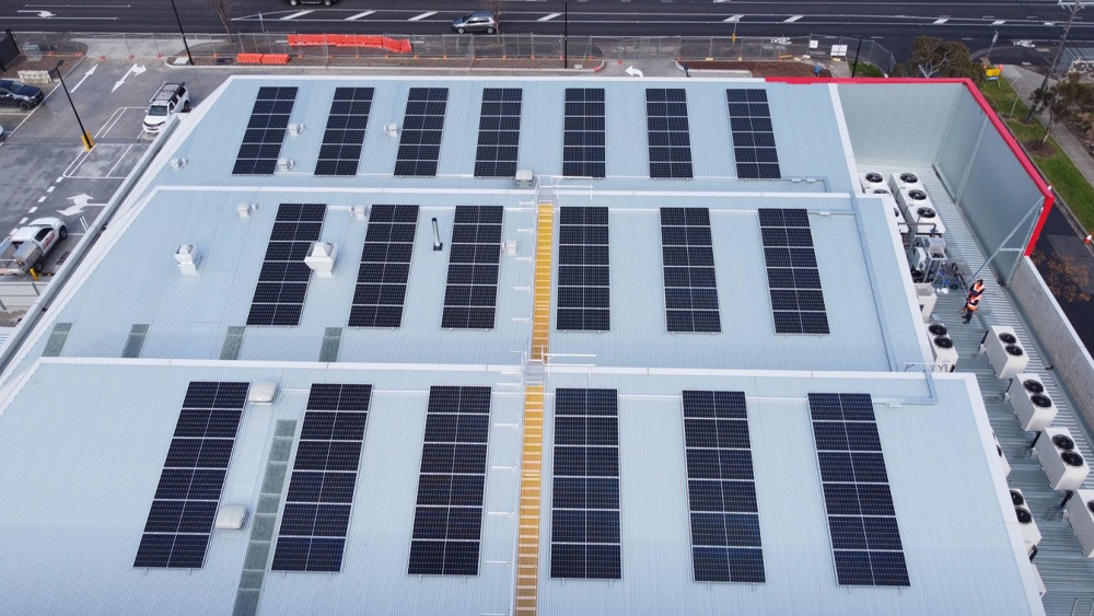 Banco Coburg Supermartet - Limitless Energy Solutions Solar Installation